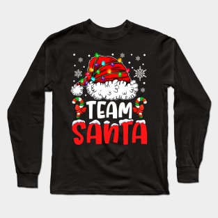 Team Santa Christmas Family Matching Long Sleeve T-Shirt